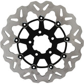 Galfer Usa Wave® Brake Rotor - Black Carrier - Full-Floating Front (For Select Xl, Xr, Fxs, Fxd, Flst, Flht, Fltr, Flhr, Fxst, Flht Models '00-'14))